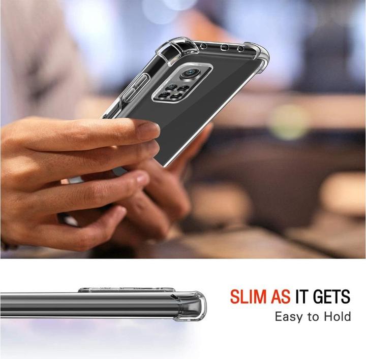 Produktbild Screenguard Xiaomi Mi 10T Pro Hülle Crystal Soft Airbag Bumper (Xiaomi Mi 10T Pro)