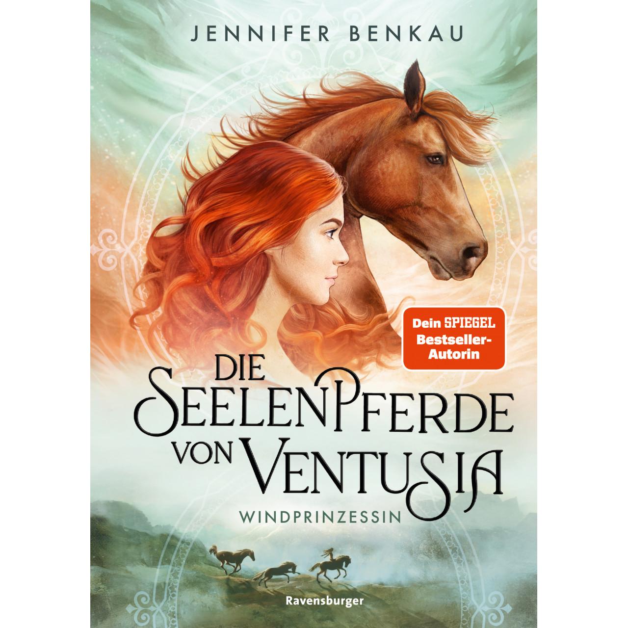 Die Seelenpferde von Ventusia, Band 1: Windprinzessin, Kinderbücher von Wahed Khakdan, Melanie Korte, Jennifer Benkau