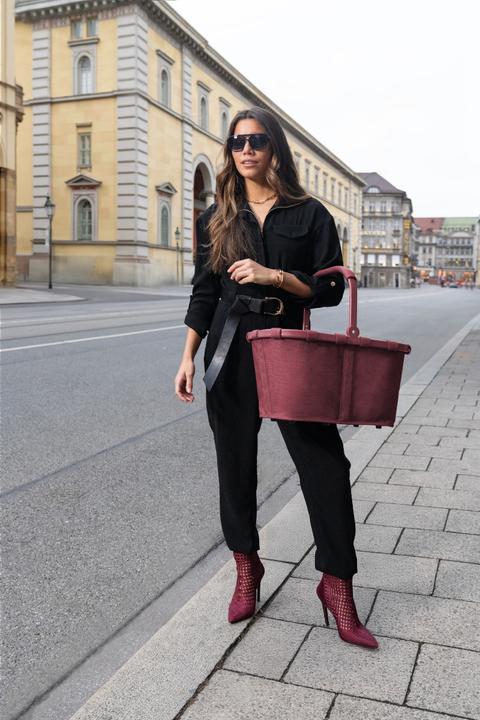 Actual product image reisenthel carrybag twist maroon