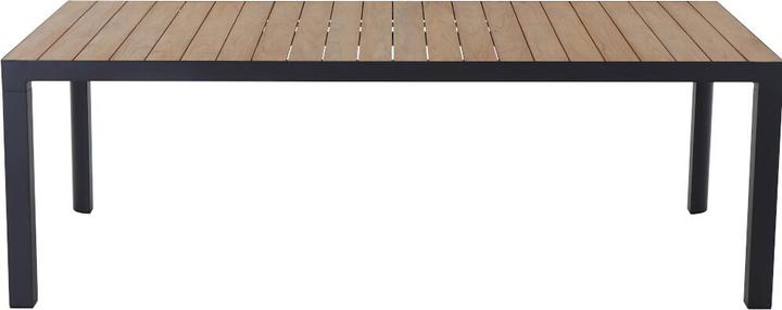 Produktbild Siena Garden Silva Dining Tisch 220x100cm matt anthrazit / Teak FSC (220 cm)