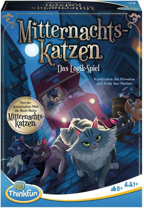 Thinkfun Mitternachtskatzen Das Logik-Spiel (Deutsch, 1 - 2 Spieler)