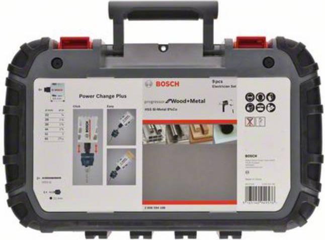 Actual product image Bosch Professional Zubehör Progressor for Wood&Metal (22 mm, 29 mm, 35 mm, 44 mm, 65 mm, 51 mm)