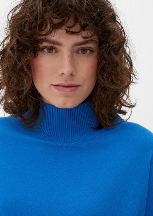 Produktbild s.Oliver Strickpullover Rollkragenpullover aus Viskosemix (34)