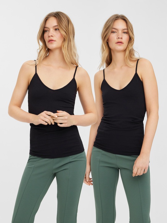 Image du produit Vero Moda Vmmaxi My Soft V Singlet 2pack (M)