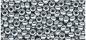 Image du produit Rayher Perles de rocaille, 2, 6 mm ø, nacre, argent, 17 g