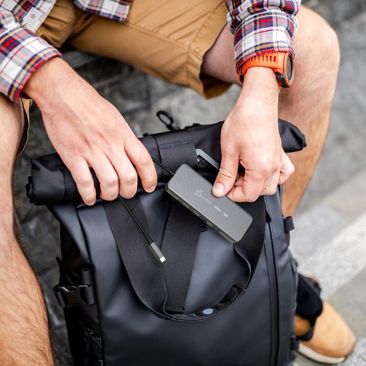 Immagine prodotto j5Create JCH453-N Hub sottile USB4® 8K60 (USB-C, 5 porte)