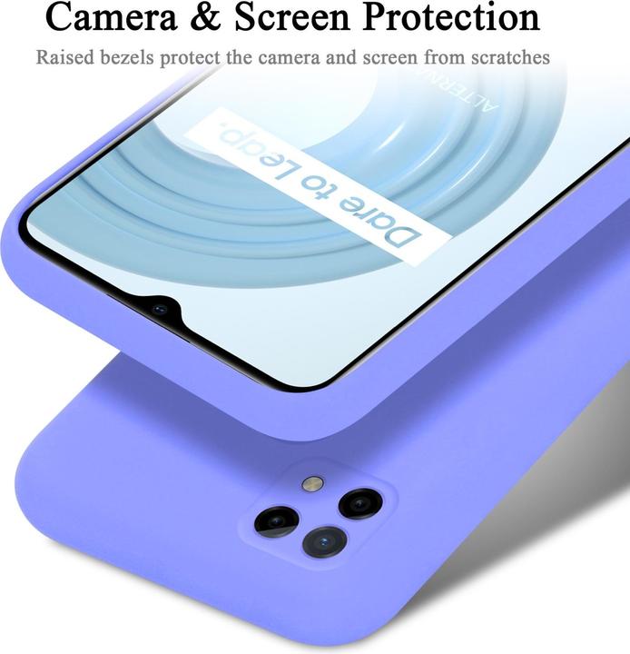 Image du produit Cadorabo Housse TPU Liquid Silicone pour Realme C21 (Nokia C21)