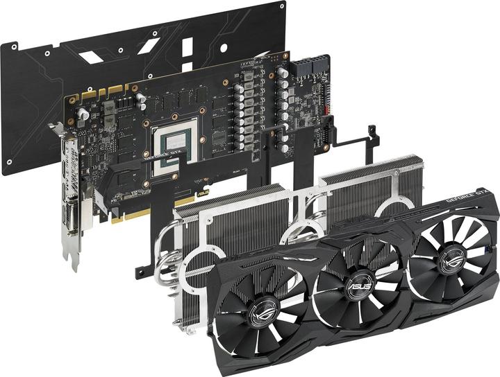 Produktbild ASUS GeForce ROG STRIX GTX 1080TI O11G GAMING (11 GB)