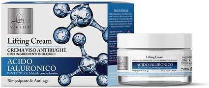 Immagine prodotto Lady Venezia Crema viso antirughe all'acido ialuronico con ingredienti biologici 50ml (50 ml)