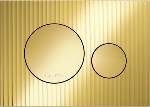 Image du produit Laufen INEO Plaque de déclenchement Moondance, pour élément de WC, commande à deux quantités