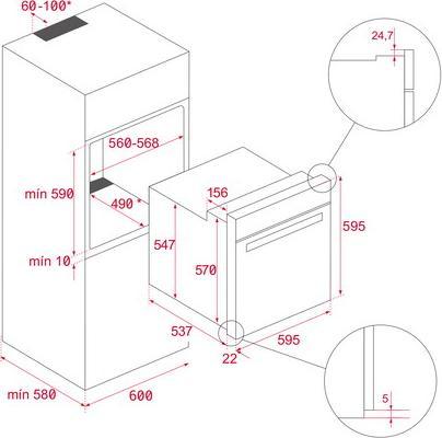 Produktbild Teka NEO HSB 6250 P FBK