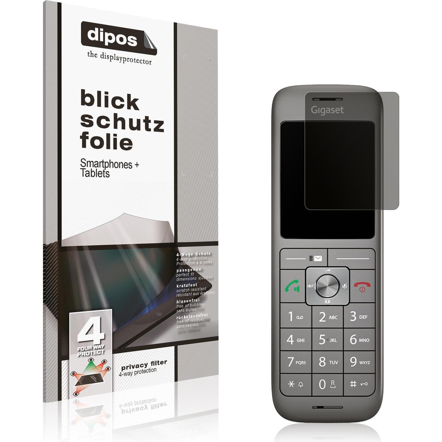 Thumbnail - Dipos Privacy Blickschutzfolie 4-Way, Telefon Zubehör