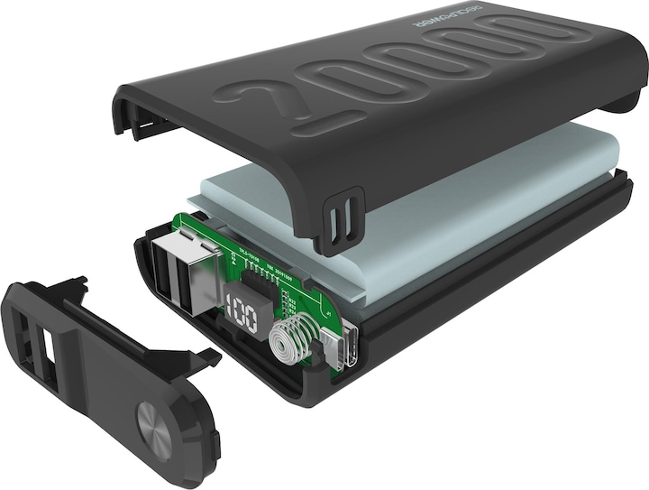 Actual product image RealPower PB-20000 PD+ (20000 mAh, 18 W, 74 Wh)