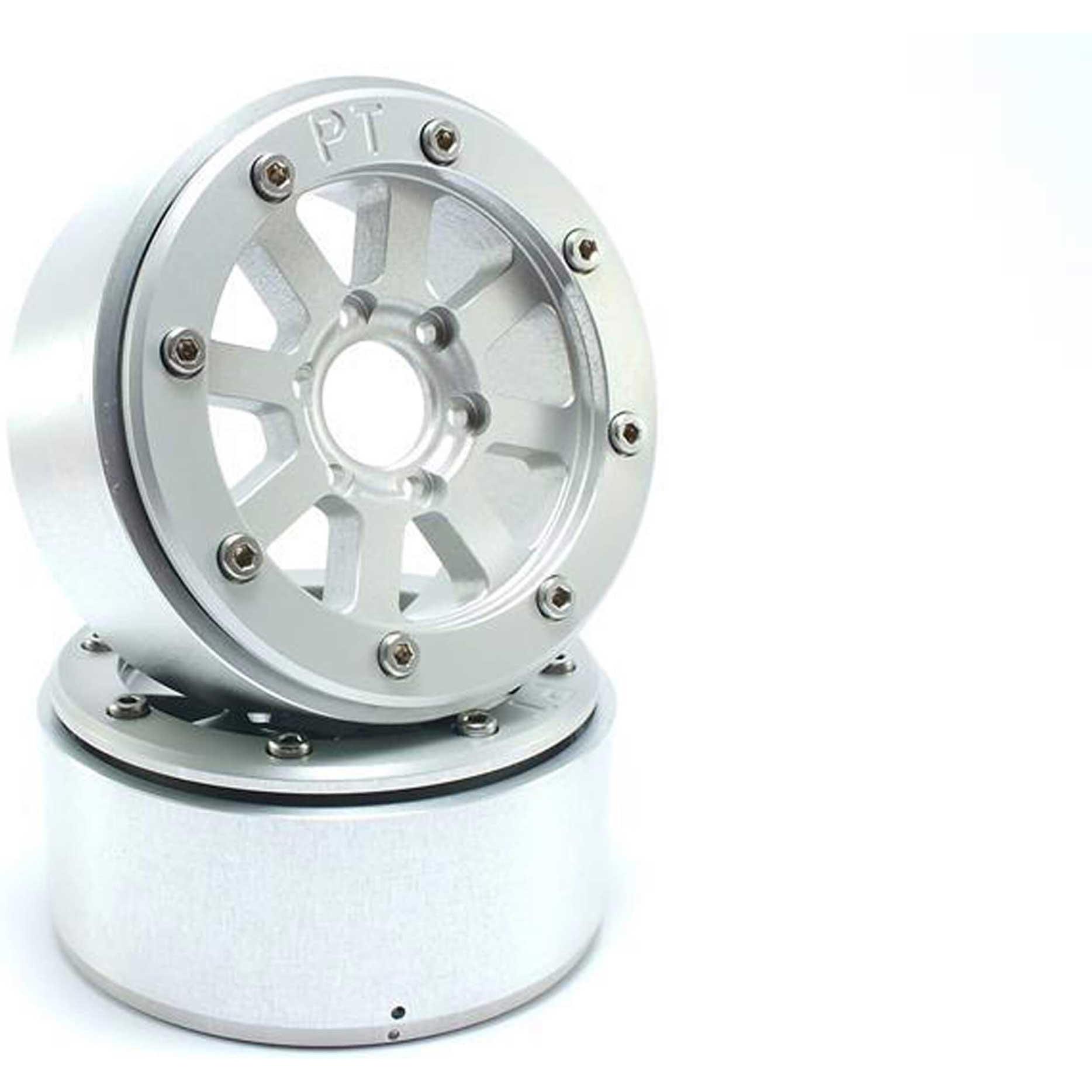 Metsafil beadlock wheels hammer silber/silber 1.9 (2 st.) ohne radnabe