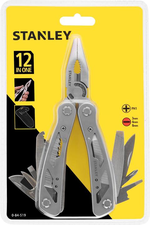 Actual product image Stanley Multifunctional tool (12 Functions)
