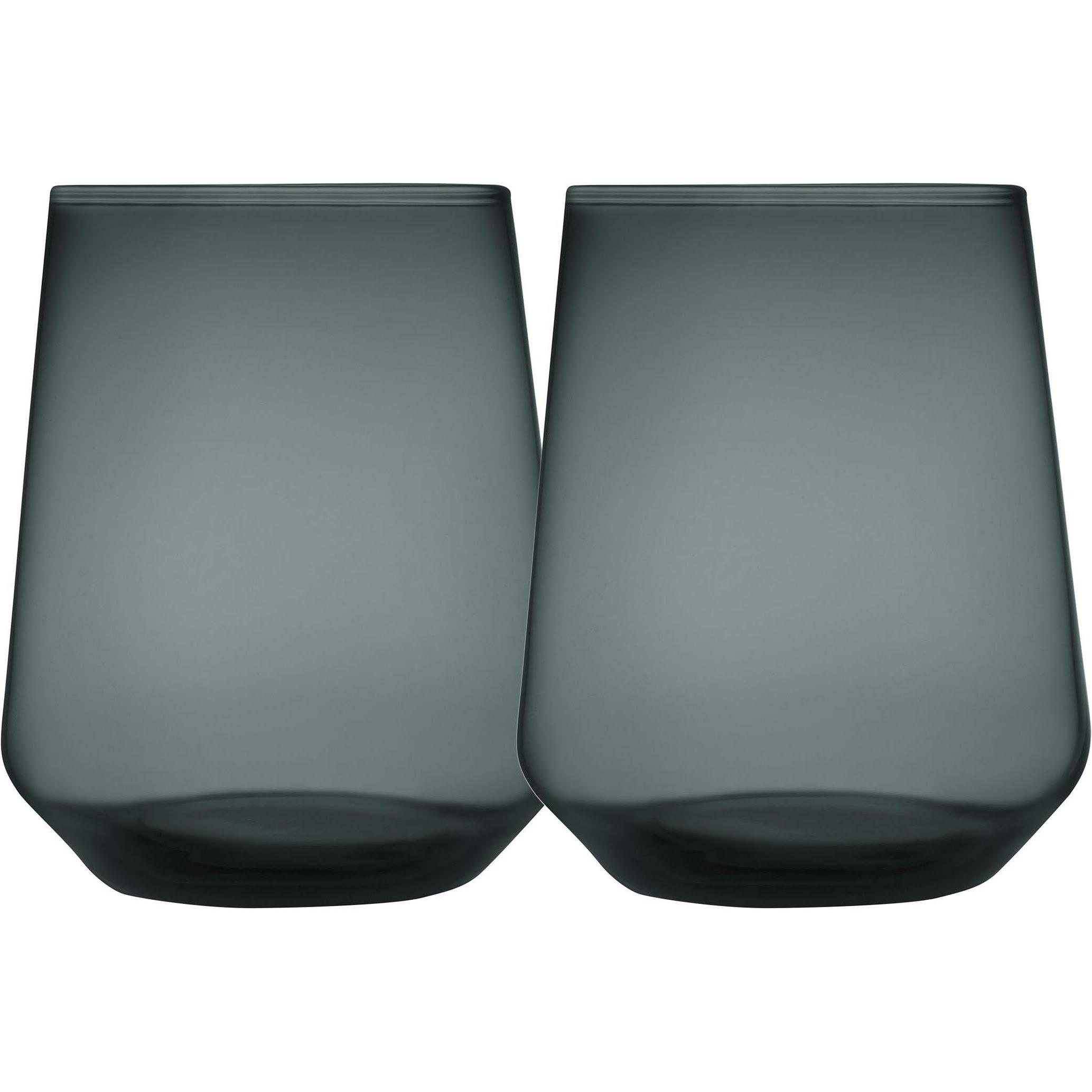 Thumbnail - Iittala Essence Wasserglas 2er-Set, Trinkgläser, Grau