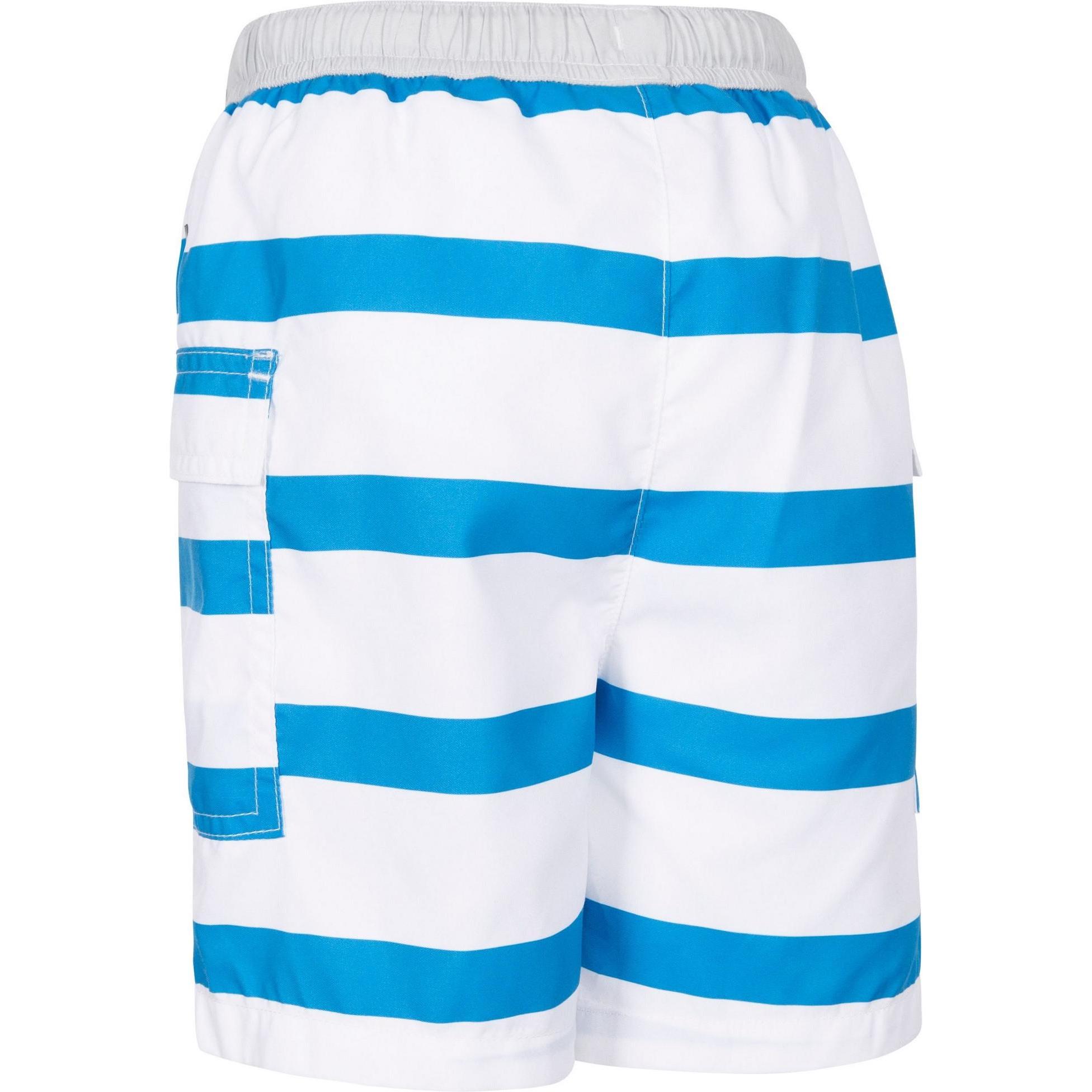 Thumbnail - Trespass, Jungen, Badehose, DEPTHS Kinder Schwimmshorts, Blau, (9, 10)