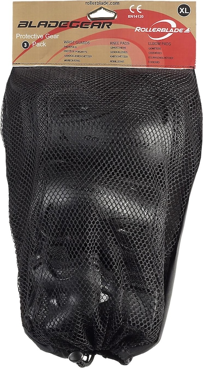 Immagine prodotto Rollerblade Skate Gear Pack (M, Protezioni per i polsi, Ginocchiera, Protettori gomito, Esemplare unico)