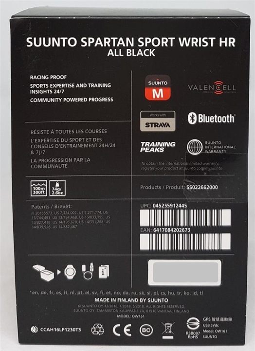 Actual product image Suunto Spartan Sport Wrist HR