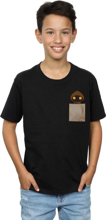 Produktbild Star Wars Jawa Pocket Print TShirt Jungen (152, 158)