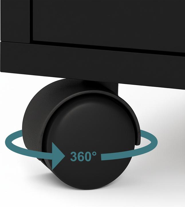 Actual product image Relaxdays office trolley