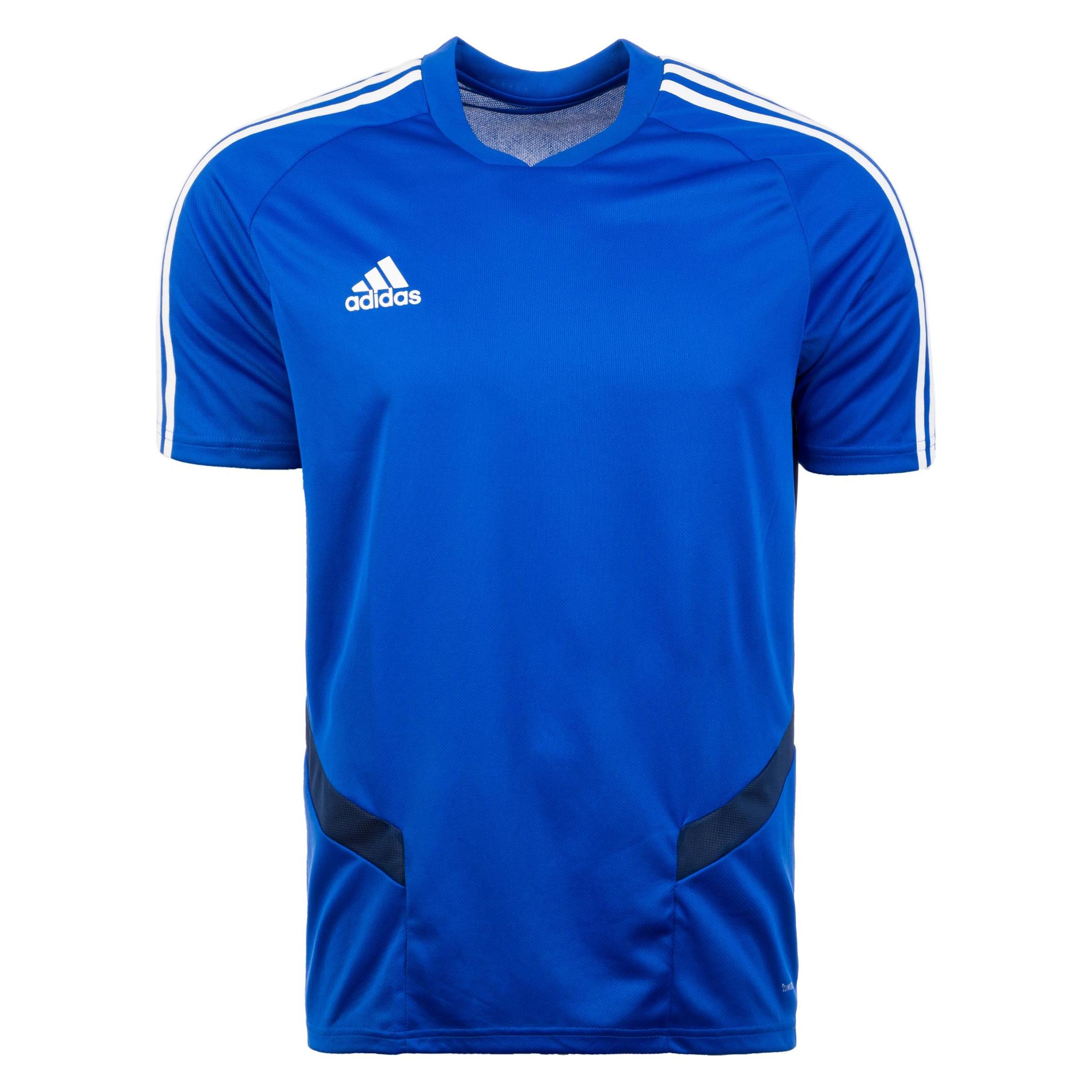 Adidas, Mannen, Sportief Shirt, Tiro 19 Trainingsshirt Heren (Xl), Blauw, Xl