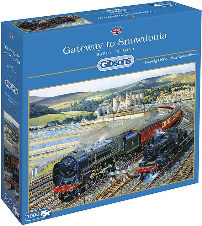 Actual product image Gibsons Gateway to Snowdonia Puzzle 1000 pieces (1000 pieces)