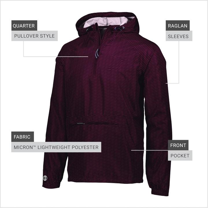 Actual product image Holloway Range Packable Pullover (L)