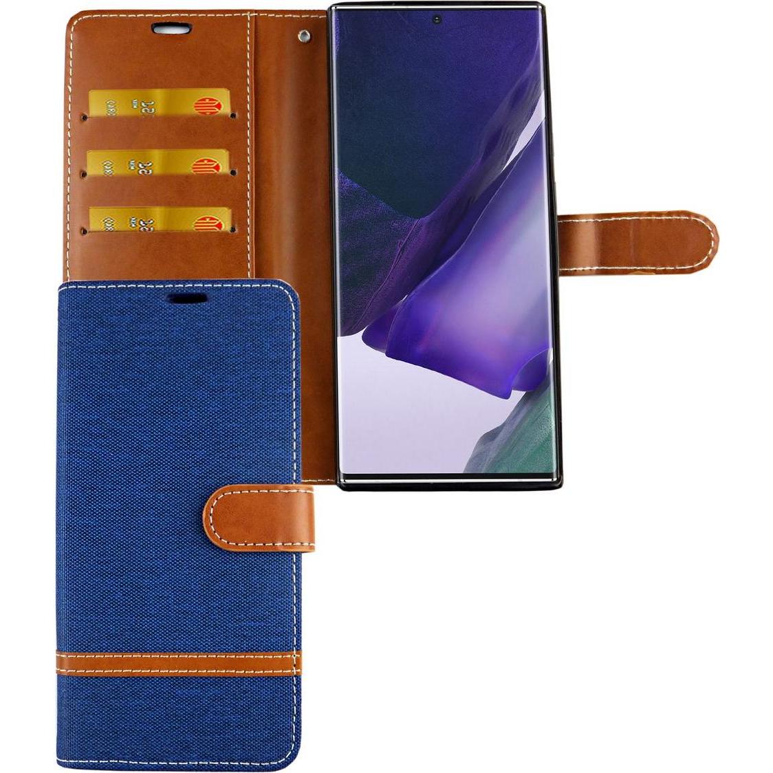 Thumbnail - König Design Hülle Handy Schutz für Samsung Galaxy Note 20 Ultra Case Cover Tasche Wallet Neu (Samsung Galaxy Note 20 Ul...