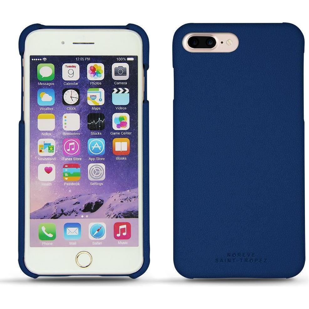 Noreve Lederschutzhülle (Apple iPhone 7 Plus), Smartphone Hülle, Blau