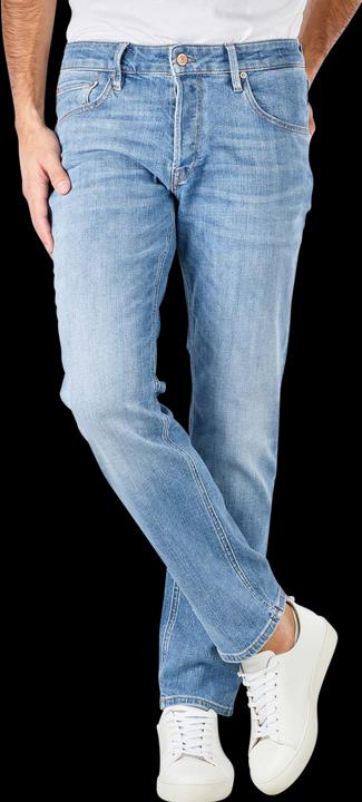 Produktbild Jack & Jones Davis Jeans Slim Straight Fit Med Blue (W33/L36)