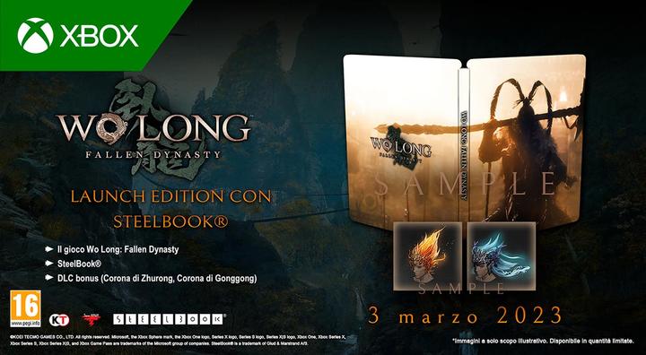 Produktbild Koei Tecmo Wo Long: Fallen Dynasty Steelbook Edition (Xbox Series X, IT)