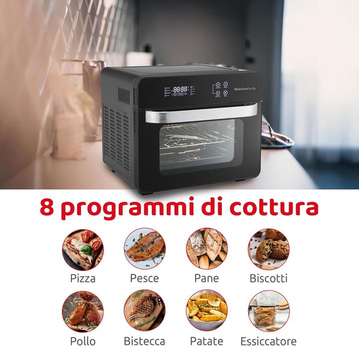 Actual product image Melchioni Vittoria Combo Air Fryer Oven