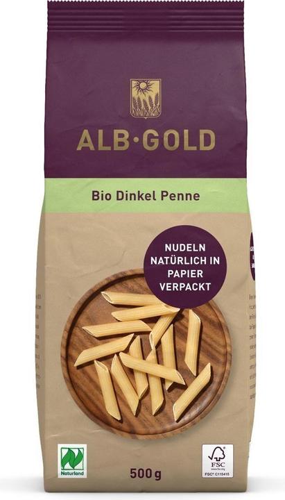 Produktbild Alb-Gold Dinkel Penne Bio (500 g)