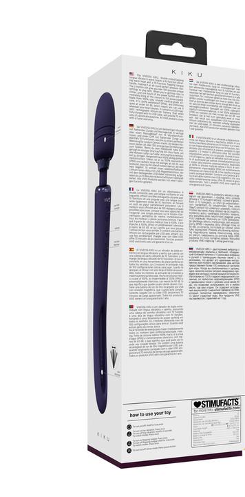Produktbild Shots Kiku - Rechargeable Double Ended Wand with Innovative G-Spot Flapping Stimulator
