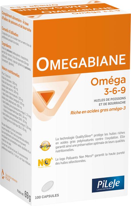 Actual product image Omegabiane 3,6,9 capsule (100 Piece, Capsules, 103 g)