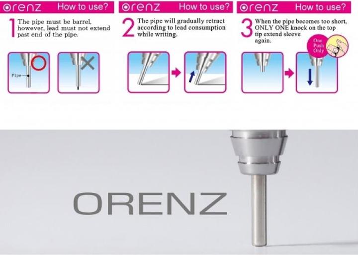 Image du produit Pentel Porte-mine Orenz (0.20 mm, HB, 1 x)