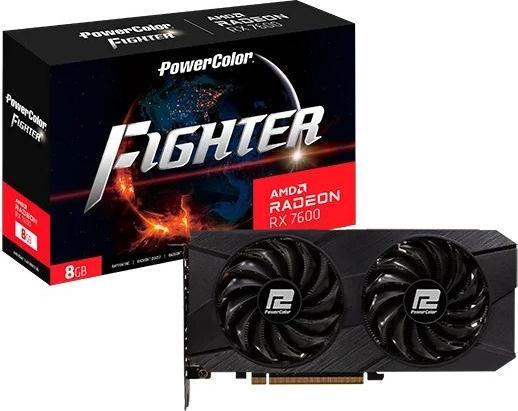 Image du produit Tul PowerColor AMD Radeon RX 7600 Fighter 2.0 8GB GDDR6 (8 Go)