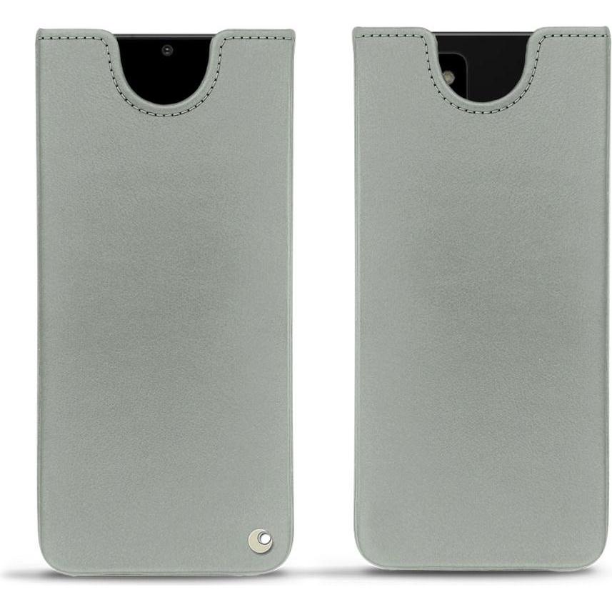 Noreve Lederschutzhülle (Samsung Galaxy Note 20 Ultra), Smartphone Hülle, Grau