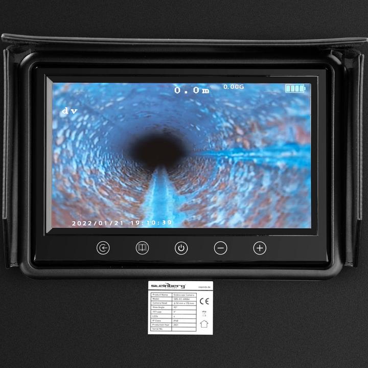 Produktbild Steinberg Rohrkamera Kanalkamera Inspektionskamera Abflusskamera Endoskop Kamera 30 m