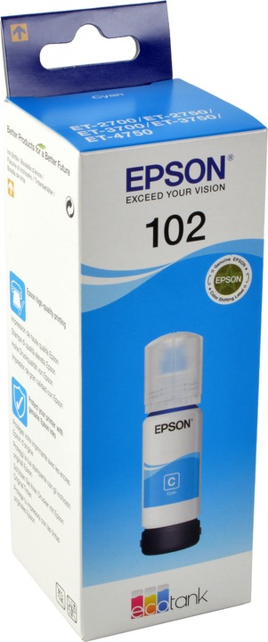 Actual product image Epson 102 EcoTank (C)