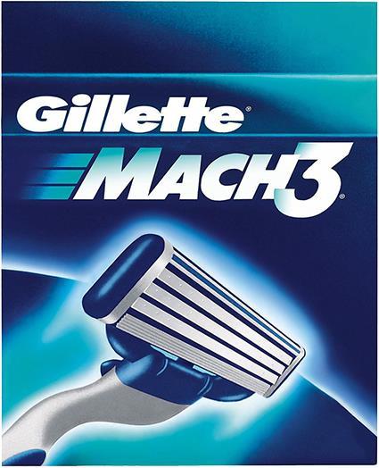 Actual product image Gillette Mach3 Blades (4 x)