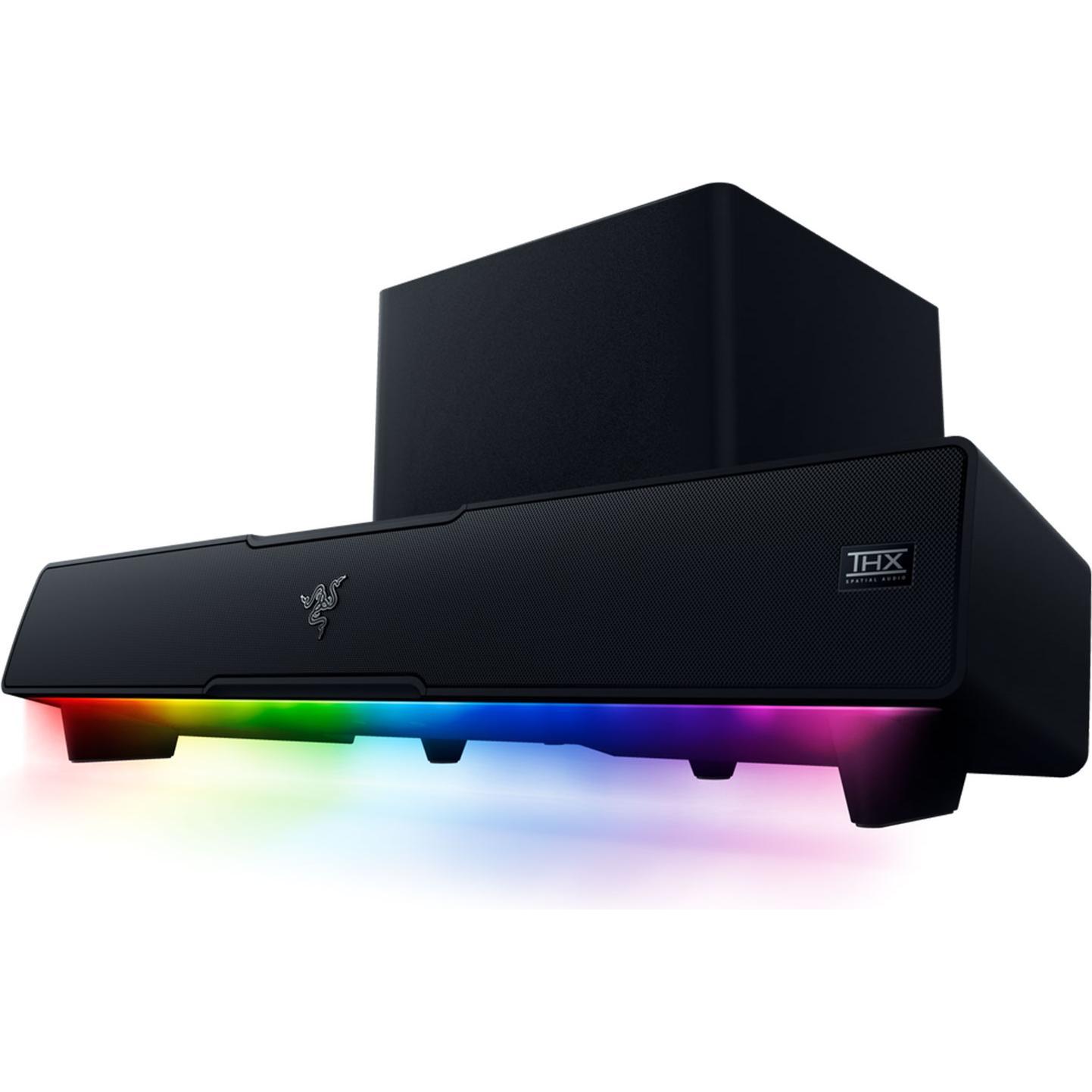 Razer Leviathan V2 (65 W, 7.1 Kanal), Soundbar, Schwarz