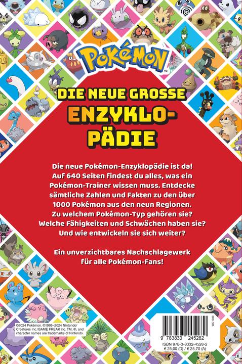 Image du produit Pokémon : Die neue grosse Enzyklopädie (Allemand, Panini, Pokémon, 2024)