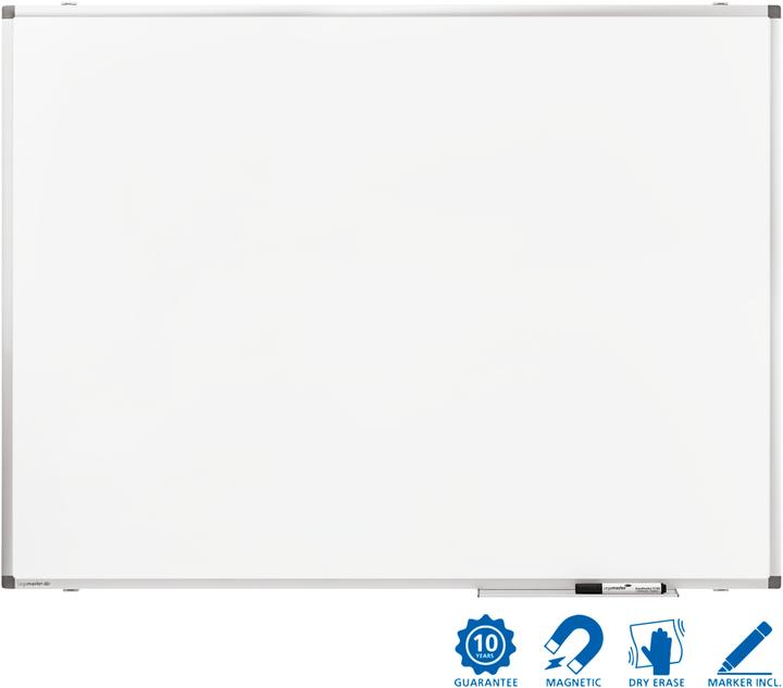 Actual product image Legamaster Magnetic whiteboard Premium 90 cm x 120 cm, White (120 x 90 cm)