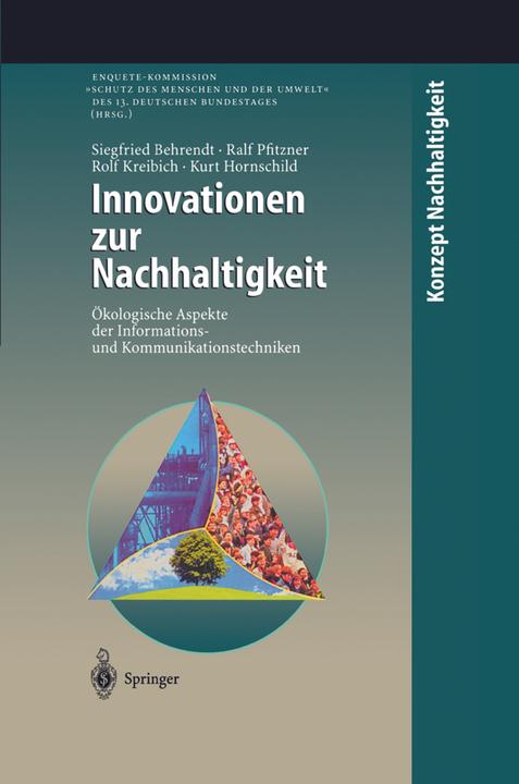 Produktbild Innovationen zur Nachhaltigkeit (Deutsch, Kurt Hornschild, Ralf Pfitzner, Rolf Kreibich, Siegfried Behrendt, 2012)