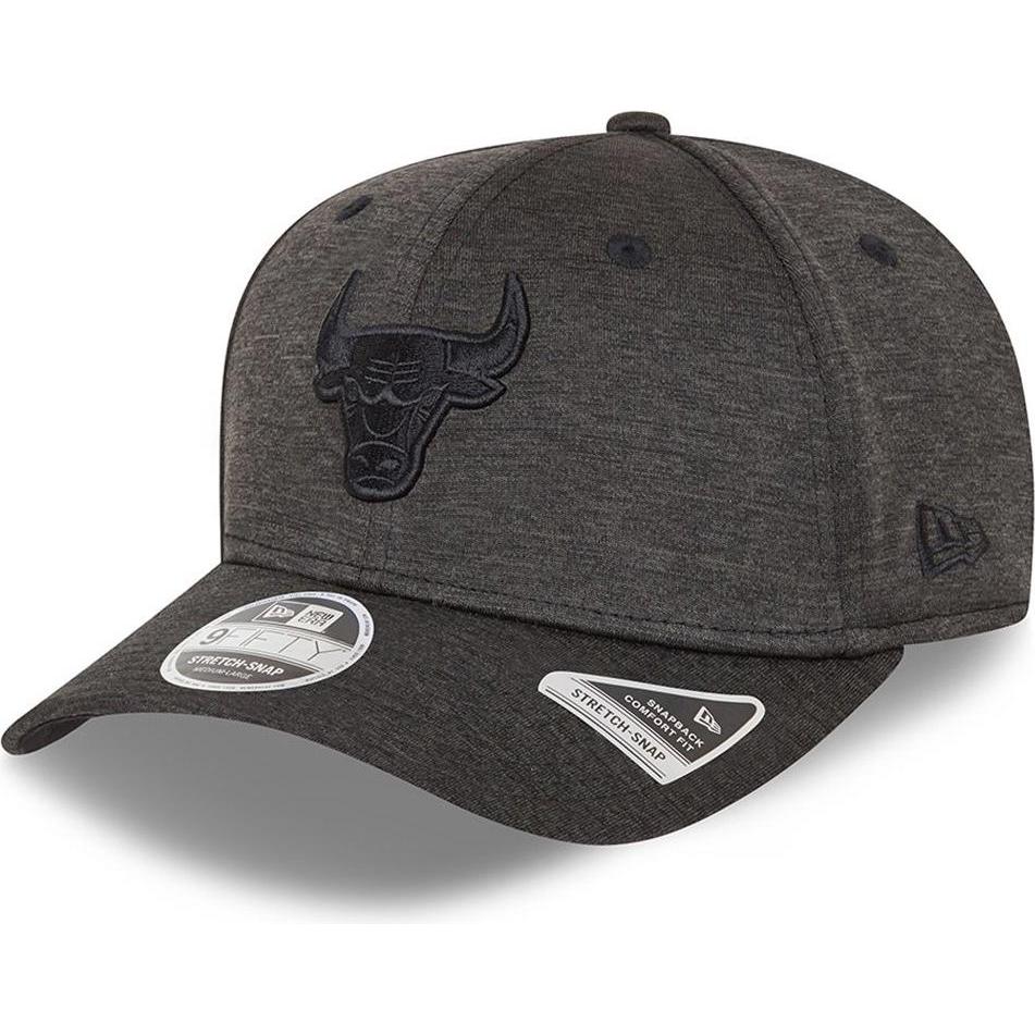 New Era, Herren, Cap, 9Fifty Stretchsnap Shadow Chicago Bulls, Schwarz, (M)