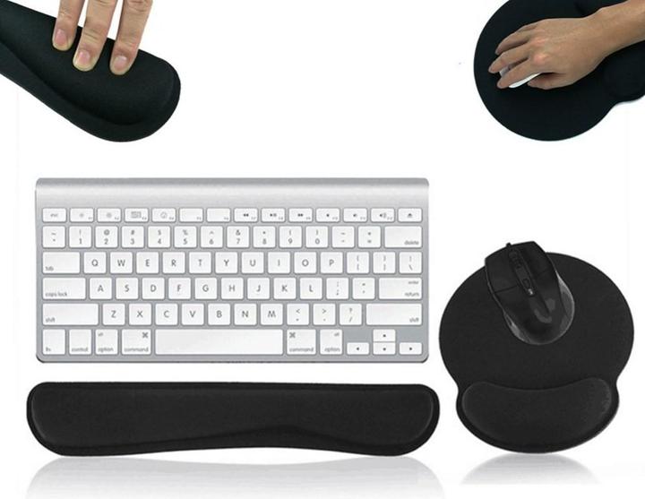 Produktbild Deltalabs Ergonomische Mausmatte und Tastatur Handballenauflage