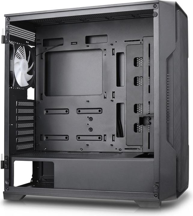 Immagine prodotto Nanoxia Go MIDI DS-9G ARGB nero - USB-C - TG (ATX)