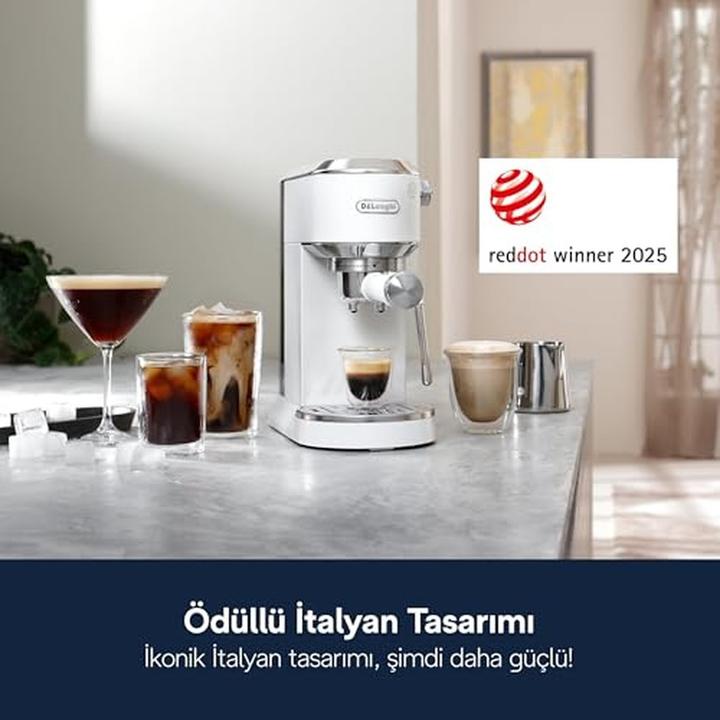 Actual product image De'Longhi DeLonghi Dedica Duo EC890.WI Siebträger Espressomaschine 0132106346